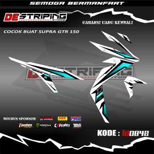 GTR 150 STIKER STRIPING MOTOR HONDA KEREN LIST VARIASI STRIPING GTR 150 HONDA LA0842 BISA COD