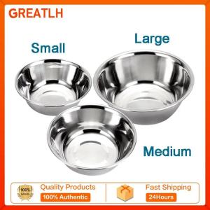 GREATLH 304 Stainless Steel Bowl Take Medicine Eating Bowl Change Drug Bowl Orthopedic Instrument 12/14/16cm