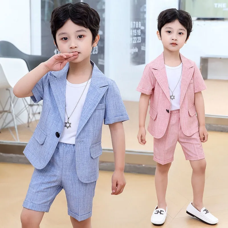 Children's Suits Boys' Small Dress Formal Wear Trousers Clothing