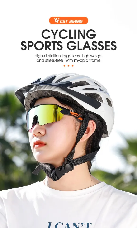 WEST BIKING Cycling Sunglasses UV400 Protection Sports Eyewear for