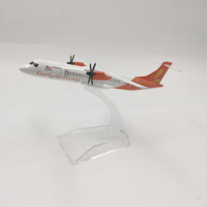 2025JASON TUTU 16cm Malaysia Airlines Firefly ATR72-600 Plane Airplane Model Aircraft Model Diecast Metal 1/400 Scale Planes
