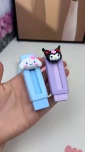 Pemadam✏️Kuromi Melody Eraser Student Cute Stationery Retractable School Rubber Students Gifts