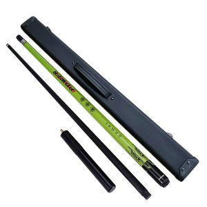 Green 8010 White Billiard Cue 1/2 Split Big Head Cue Black Technology Chinese Style Black Eight Billiard Cue American Style Nine Ball Cue Medium Head Cue