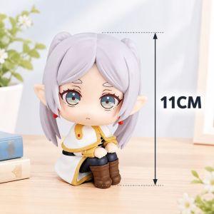 Anime Frieren:Beyond Journeys End Sitting Aciton Figure Frieren Desktop Collection Doll Model Toys