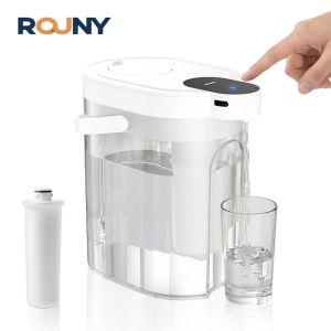 ROUNY 4L Water Filter Purifier Portable Water Automatic Water Dispenser with Touch Switch Water Softener for Home Kitchen