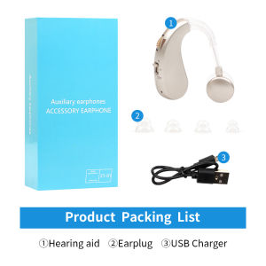 【BUY 1 TAKE 1】Original Hearing Aids Portable Earplugs Sound Amplifier for The Elderly Suitable for Hearing Loss