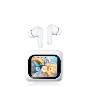 ใหม่ A9 Pro anc หูฟังไร้สายบลูทูธหน้าจอสัมผัสอัจฉริยะ 5.4 ป้องกันเหงื่อ/กันคราบ กีฬา/ใช้ในบ้าน 2024 รุ่นใหม่ล่าสุด