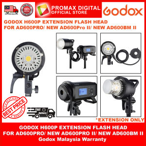GODOX H600P Extention Flash Head For AD600Pro & NEW AD600Pro II & NEW AD600BM II GODOX Photography