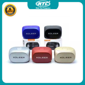 Loa bluetooth 2 bass KOLEER S918 công suất 5W kết nối siêu xa 15m - chức năng FM/ USB/ Thẻ nhớ/ AUX/ thoại rãnh tay (màu ngẫu nhiên) Nhất Tín Computer