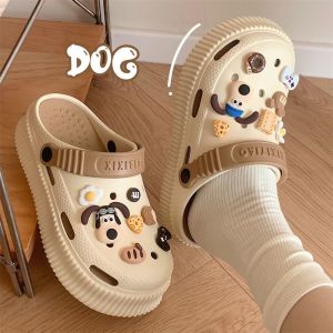 FGMM Sandal Baim Wanita Dewasa Jelly Fuji Sandal Sepatu Kodok Orangtua-Anak EVA Sandal Platform