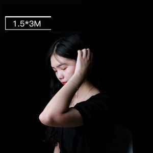 Phông vải đen và trắng chụp ảnh chất liệu hấp thụ ánh sáng không tạo phản chiếu chụp ảnh quay phim size 15m x 1m