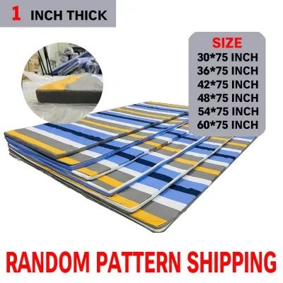 Uratex Same Quality Foam Mattress With Free Cover 5-year warranty (246 thickness)Foam Bed random cover 100% Original Single/queen/famliy size Home Foam bed foam family size