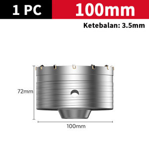 MONAKE German Tool Mata Bor Hole Saw beton SDS plus 30-120mm /mata Lubang Tembok Beton Hole Saw Hollow Core Hole Saw Pelubang Beton Tembok Pipa SDS plus K101