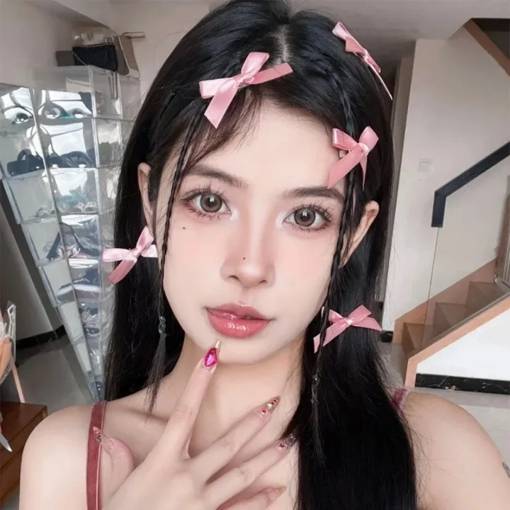 8/6PCS%20Bowknot%20Hair%20Clips%20Cute%20Girl%20Colorful%20Silk%20Ribbon%20Bang%20Clip%20Fashion%20Korean%20Elegent%20Ribbon%20Bow%20Hairpin%20INS%20Y2K%20Sweet%20Girl%20Headwear%20-%20Image%208