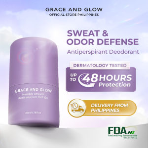 Grace and Glow Invisible Smooth Antiperspirant Deodorant Roll On 20 ml - 48 Hours Protection