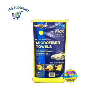 Multi-Purpose Microfiber Towel 30pcs - Ultra Soft Cleaning Cloth for Car & Home