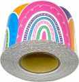 65 Feet Silver Bulletin Board Borders, Scalloped Border Trim, Rolled Classroom Borders for Bulletin Board, White Board, Cork Board, Locker, and Classroom Décor Burlap Scalloped Border Trim. 