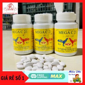 MEGA C21 - Nở cơ tăng bo bồi bổ gân cốt cho gà 100 VIÊN