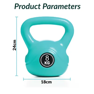 KETTLEBELL HANDLE 4KG 6KG 8KG 10KG 12KG DUMBBELL WEIGHT LIFTING DUMBELL FITNESS WORKOUT GYM EQUIPMENT TRAINING