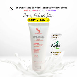 SNOWHITEE SNOWY TREATMENT LOTION-NO FRAGRANCE-100ML-BABY LOTION