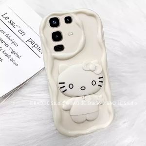 Cartoon Casing Infinix Note 50S 50X Note50 50 Pro + Plus 5G 4G Hot Cute Trend Creative Fashion Anti-drop Phone Case with 360° Swivel Cat Mirror Stand 2025
