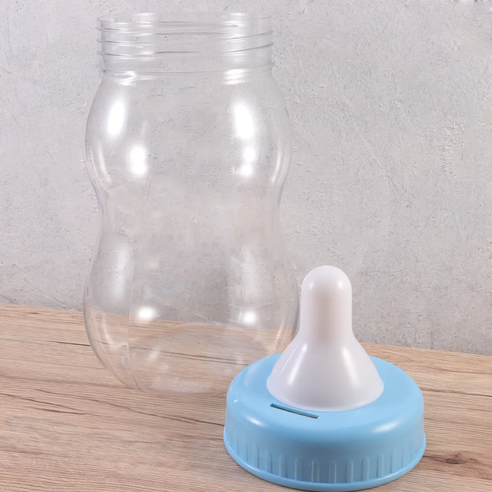 Oversized Baby Bottle Piggy Bank Creative Money Box Supplies