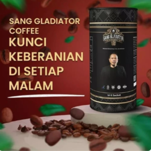 kopi sang gladiator by vicky prasetyo kopi pria kuat tahan lama asli original 1 box
