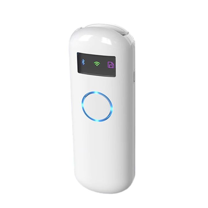 Pocket Scan Mini Scanner Portable Barcode Reader Bluetooth 2D Qr Bar ...
