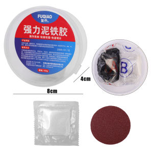 🔥[High Hardness] Mud Iron Glue Repair Strong Iron Mud Plastic Glue Fuel Tank Universal Metal Welding Repair Plastic Steel Clay AB Glue