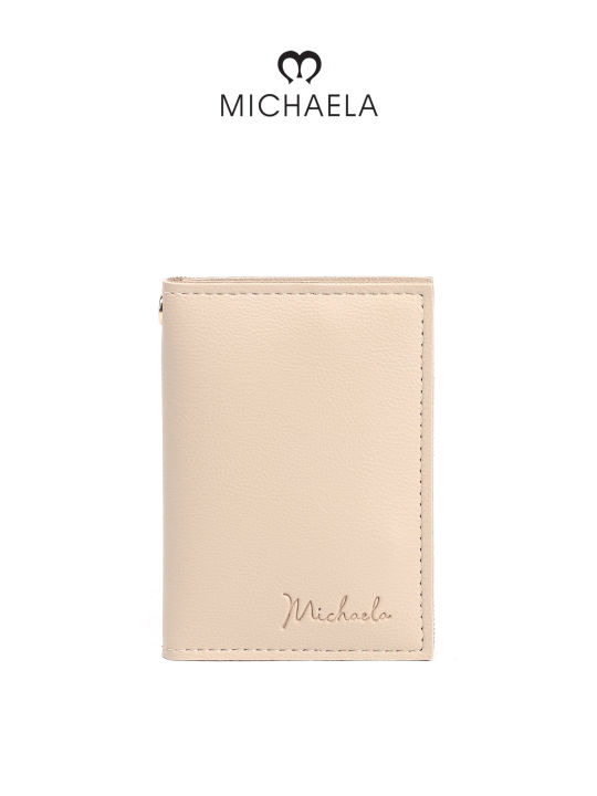 MICHAELA Small Card Holder 8 Card Slots Minimalist Fashion Compact Bifold Card Wallet MLP55119 2Q Lazada PH