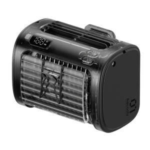 Aecooly Flow 01 9000mAh Waist Fan Clip-On 5-Speed Body Fan with Flashlight Wearable for Shirt Neck Outdoor Travel