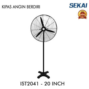 SEKAI Kipas Angin Berdiri Tornado - Stand Fan Sekai IST2041 / IST2641 / IST3041 / IST2088 / IST1851