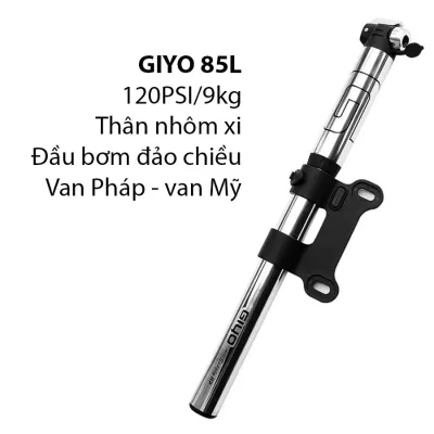 Bơm Xe Đạp Giyo GP-85L - BƠM MINI TREO XE GIYO ĐẦU BƠM THÔNG MINH