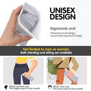 Xe khẩn cấp túi nước tiểu dùng một lần nơi để tiểu với nhanh chóng hấp thụ cho chuyến đi đường Bộ di động du lịch nhà vệ sinh