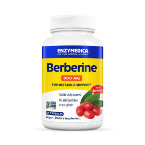 ENZYMEDICA Berberine 800mg 💝สารสกัดบาร์เบอรี่  ส่งเสริมระบบเมตาบอลิซึ่ม