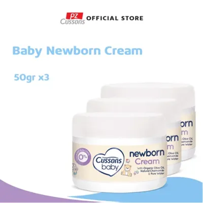 [Paket isi 3] Cussons Baby Newborn Cream 50gr