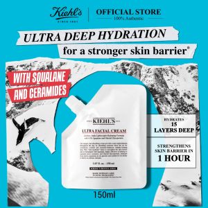 Kiehls Ultra Facial Cream Refill – Face Moisturizer For Dry Skin – Moisturizer for Men and Women 150ml