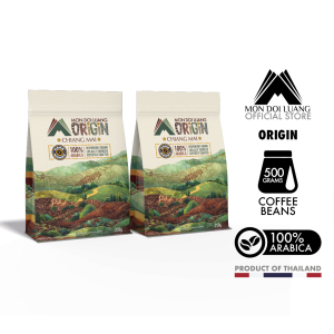 ม่อนดอยหลวง ออริจิ้น กาแฟคั่ว เมล็ด/บด (500 กรัม)