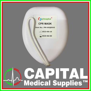 CPR Mask with Hard Plastic Case 1piece (PARTNERS/SURGITECH)