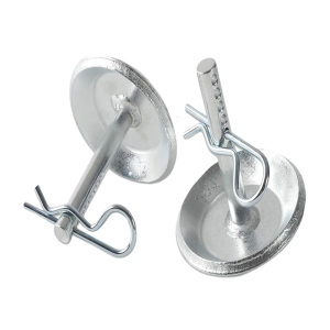 Metal Snow Plow Shoes Adjustable Skid Shoe with Pins & Washers Heavy Duty Snow Plow Skid Shoes Snow Removal