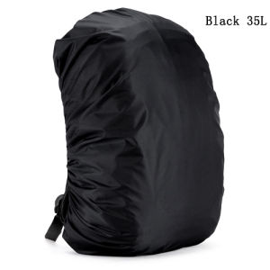 Waterproof Dustproof Backpack Cover Camping Hiking Climbing Cycling Backpack Cover Outdoor Rain Cover Tarp Waterproof Rain Cover Raincoat for Backpack Protection Cover(35L/45L)