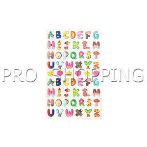 Pro สติ๊กเกอร์แต่งหน้า ติดทน ติดนาน ตัวอักษร ตัวเลข ประดับ DIY Makeup Sticker