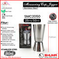Takaran cairan jigger measure stainless steel 20ml/40ml SHUMA. 