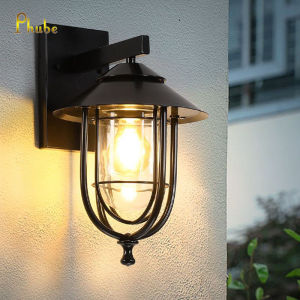 Phube Lighting Wall Lamp Waterproof Modern Minimalist Outdoor Courtyard European Style Balcony Lamp Outdoor Aisle Lamp