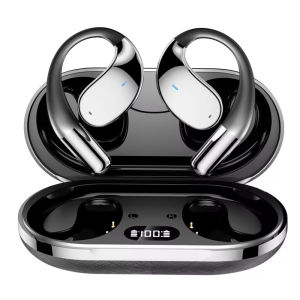 Beiziye AI Smart Translation Headphones Sports Bluetooth Wireless Headset LED Display Noise Canceling TWS Sports Headphones