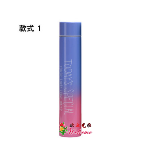 WE 2878 = 新款渐变色不锈钢真空保温杯 ( 防狼杯 ) New Gradient Stainless Steel Vacuum Insulated Cup (Anti-wolf Cup) ☞ 320ml
