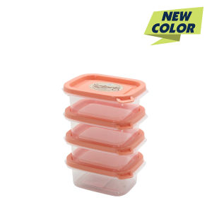 Kotak Makan Mini/Tempat Bumbu 100ml 4pcs FoodSaver Claris 2931-4