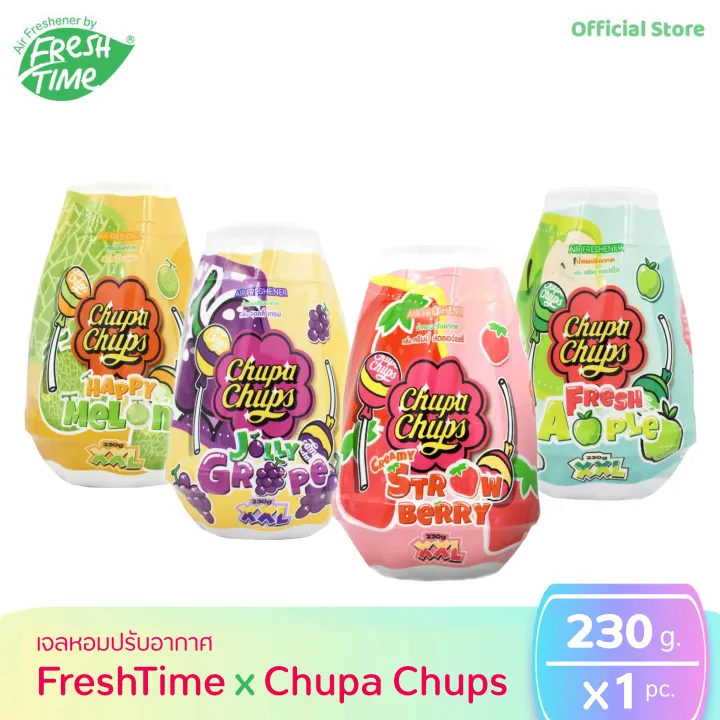 FreshTime X Chupa Chups จูปาจุ๊ปส์ เจลหอมปรับอากาศ น้ำหอมปรับอากาศ ...