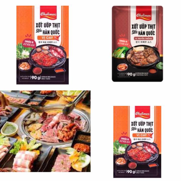 Xốt ướp thịt kiểu hàn quốc vị truyền thống / cay / ướp thịt nướng BBQ ...