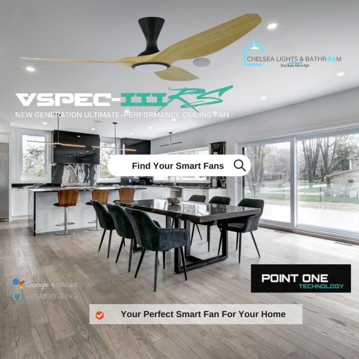 Led Light Google Home Bathroom Fan Tuya WiFi Mini Smart Ceiling